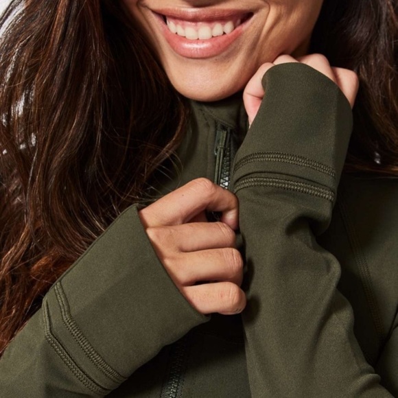 🫒LULULEMON DEFINE JACKET *LUON-DARK OLIVE-6/8/10🫒 - Picture 2 of 15